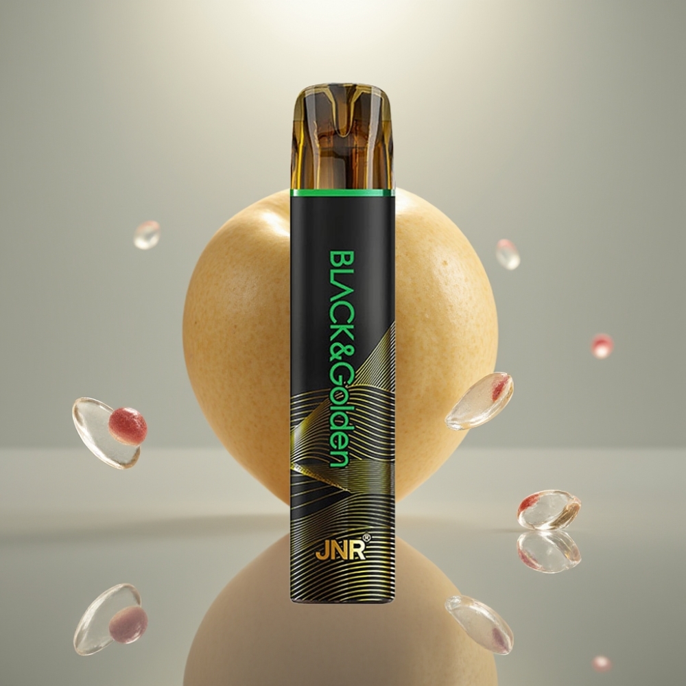 JNR Black&Golden 800 Puff 2ml Sour Apple Eldobható Vape