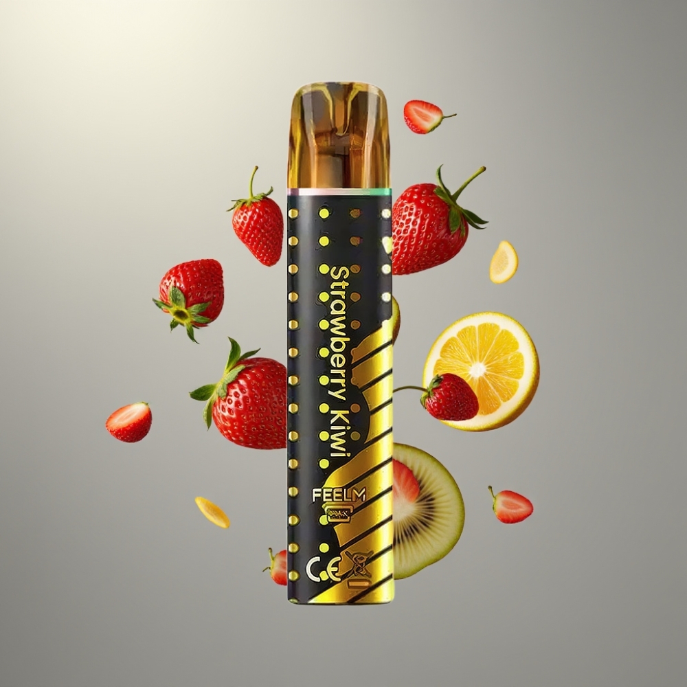 JNR Black&Golden 800 Puff 550mAh 2ml Egyszerhasználatos E-Cigi Eper-Kiwi