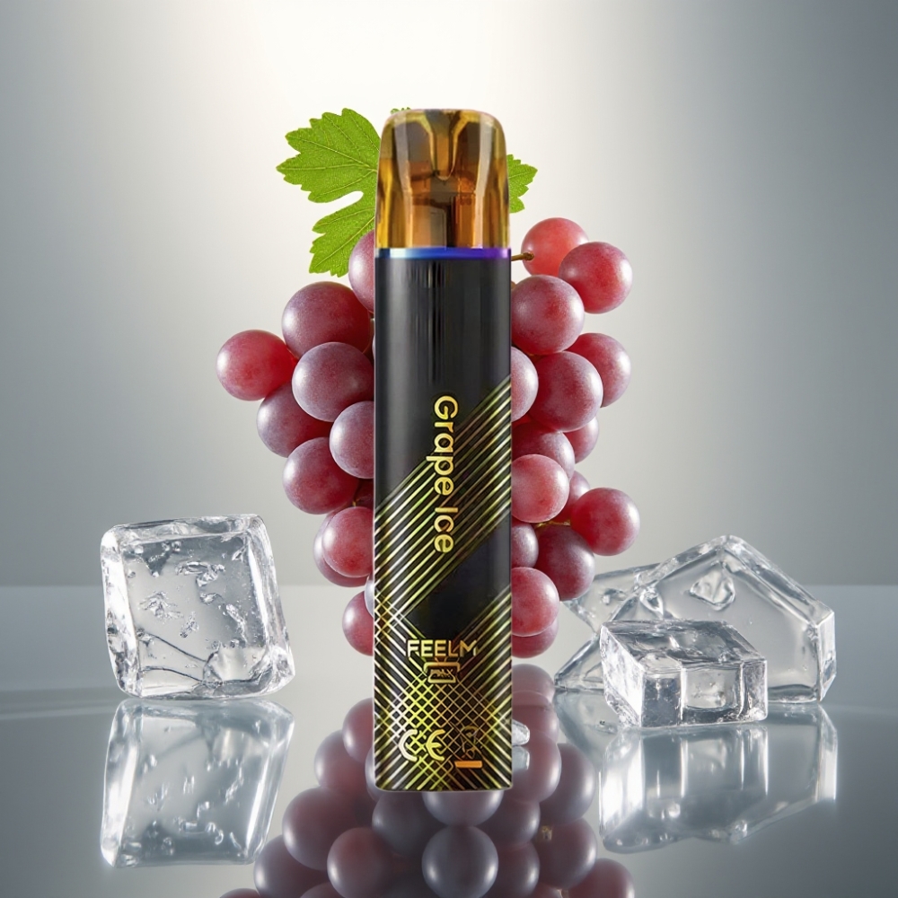 JNR Black&Golden 800 Puff 550mAh 2ml Grape Ice Eldobható E-Cigi