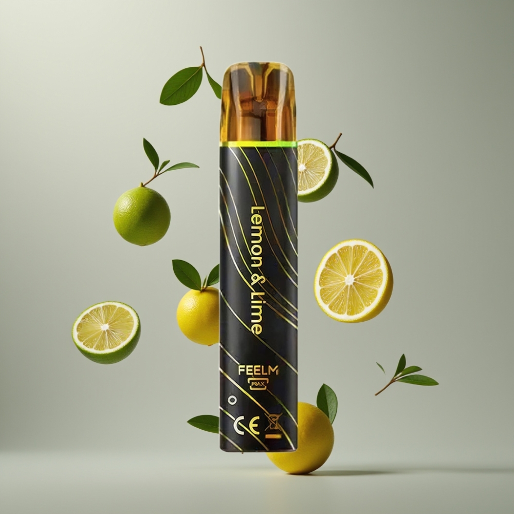 JNR Black&Golden 800 Puff 550mAh 2ml Lime&Citrom eldobható e-cigaretta