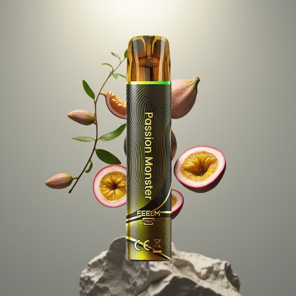 JNR Black&Golden 800 Puff 550mAh 2ml Passzió Szörny Egyszerhasználatos Vape