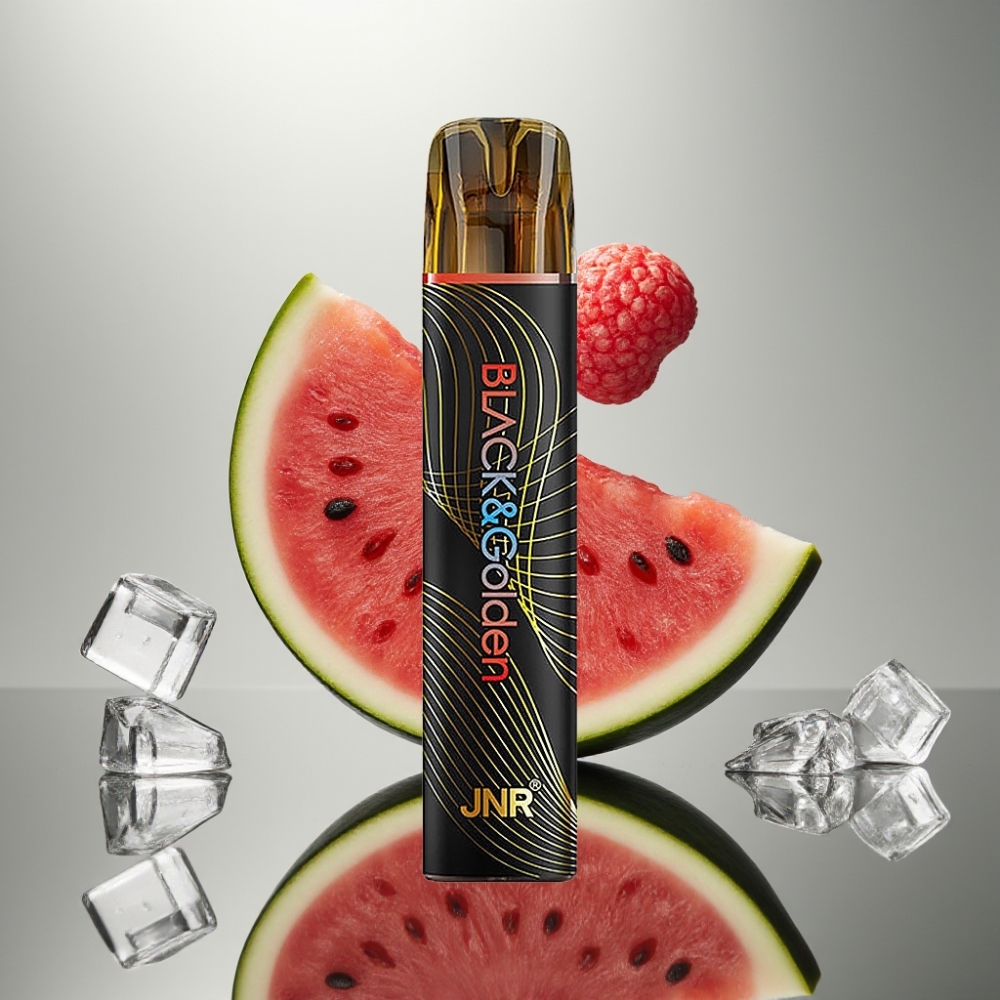 JNR Black&Golden 800 Puff 550mAh 2ml TPD Vizsgált Disposable Vape Görögdinnye Jég