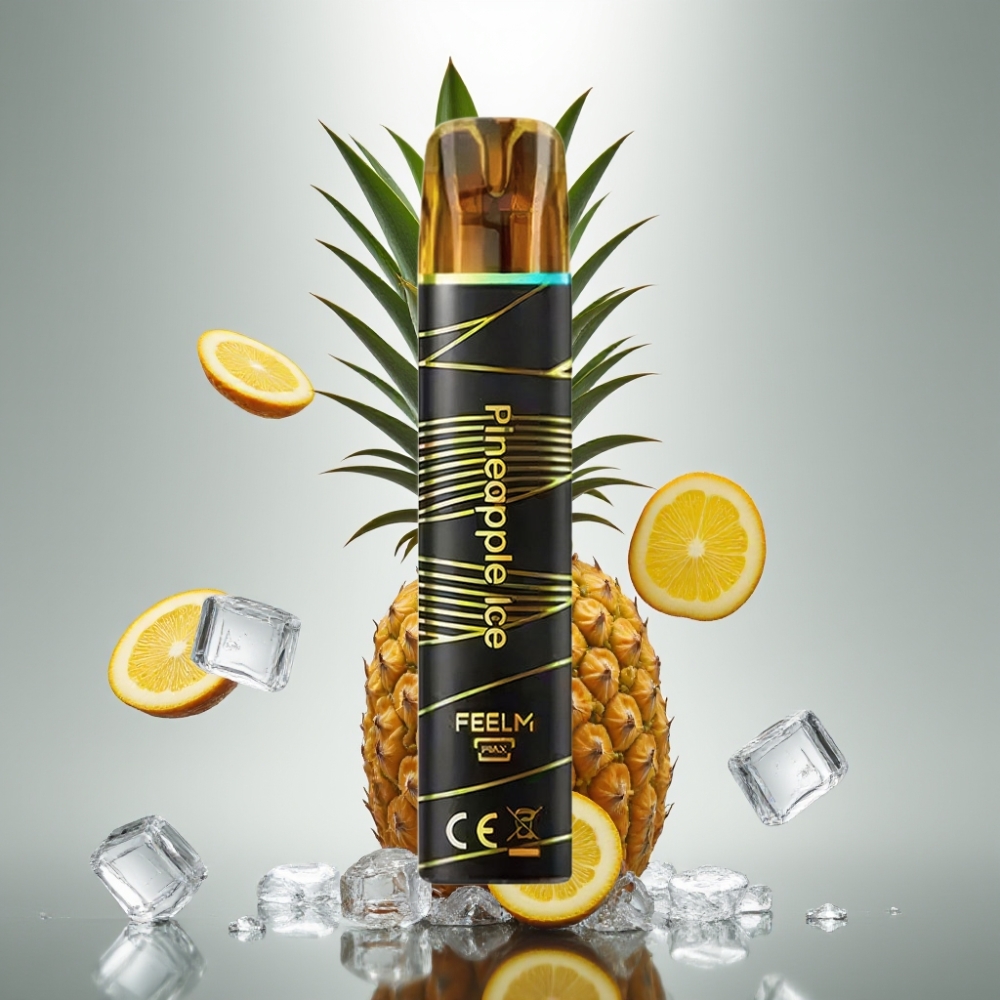 JNR Black&Golden 800 Puffs 550mAh 2ml Pinya Jég vape supplier Hungary