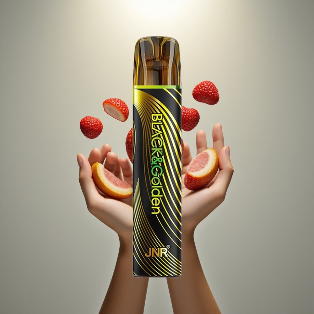 JNR Black&Golden 800 Puffs 550mAh 2ml TPD Elszívható Vape