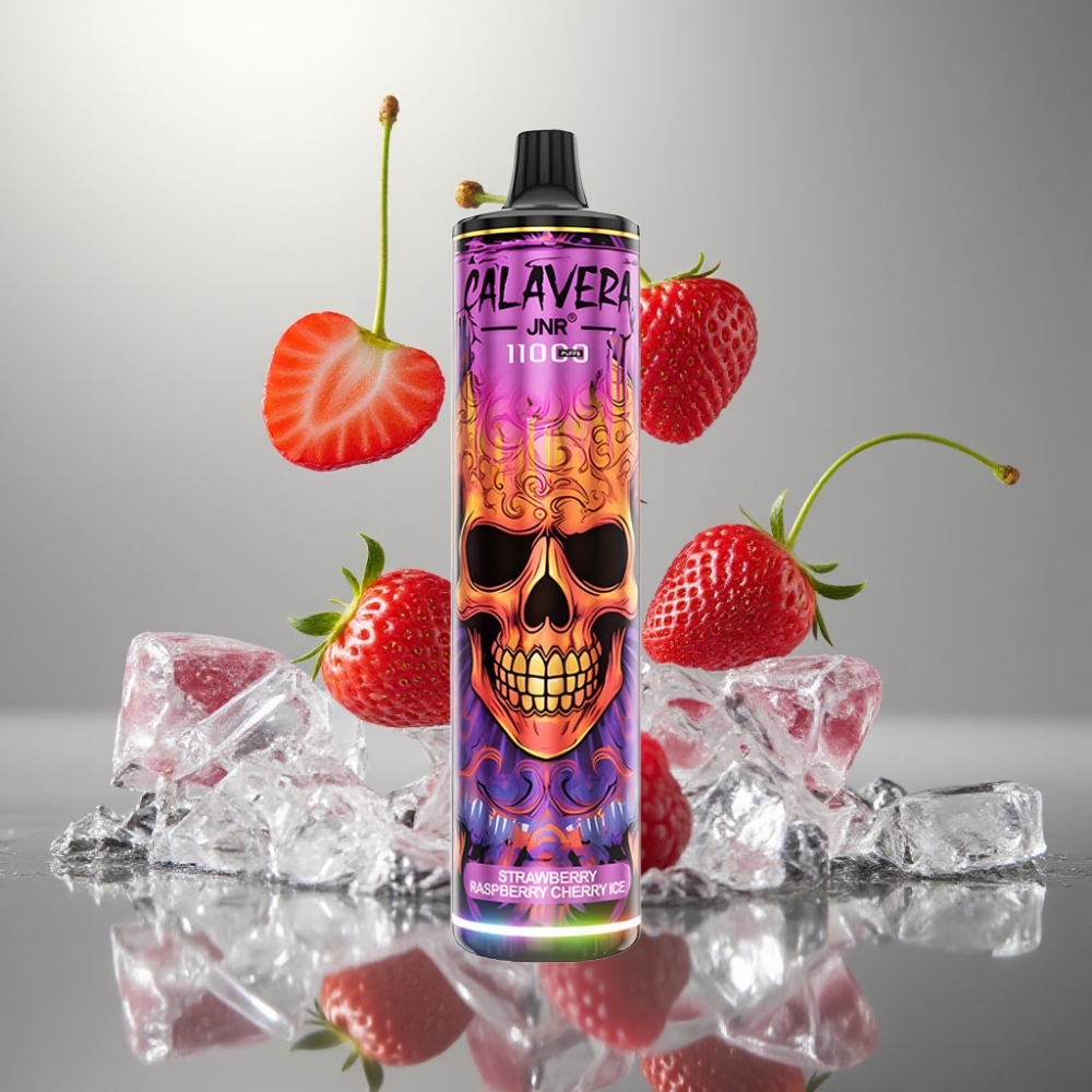 JNR Calavera 11000 Puff Type-C 21ml 0%2%5% Áfonya Eper Cseresznye Jég