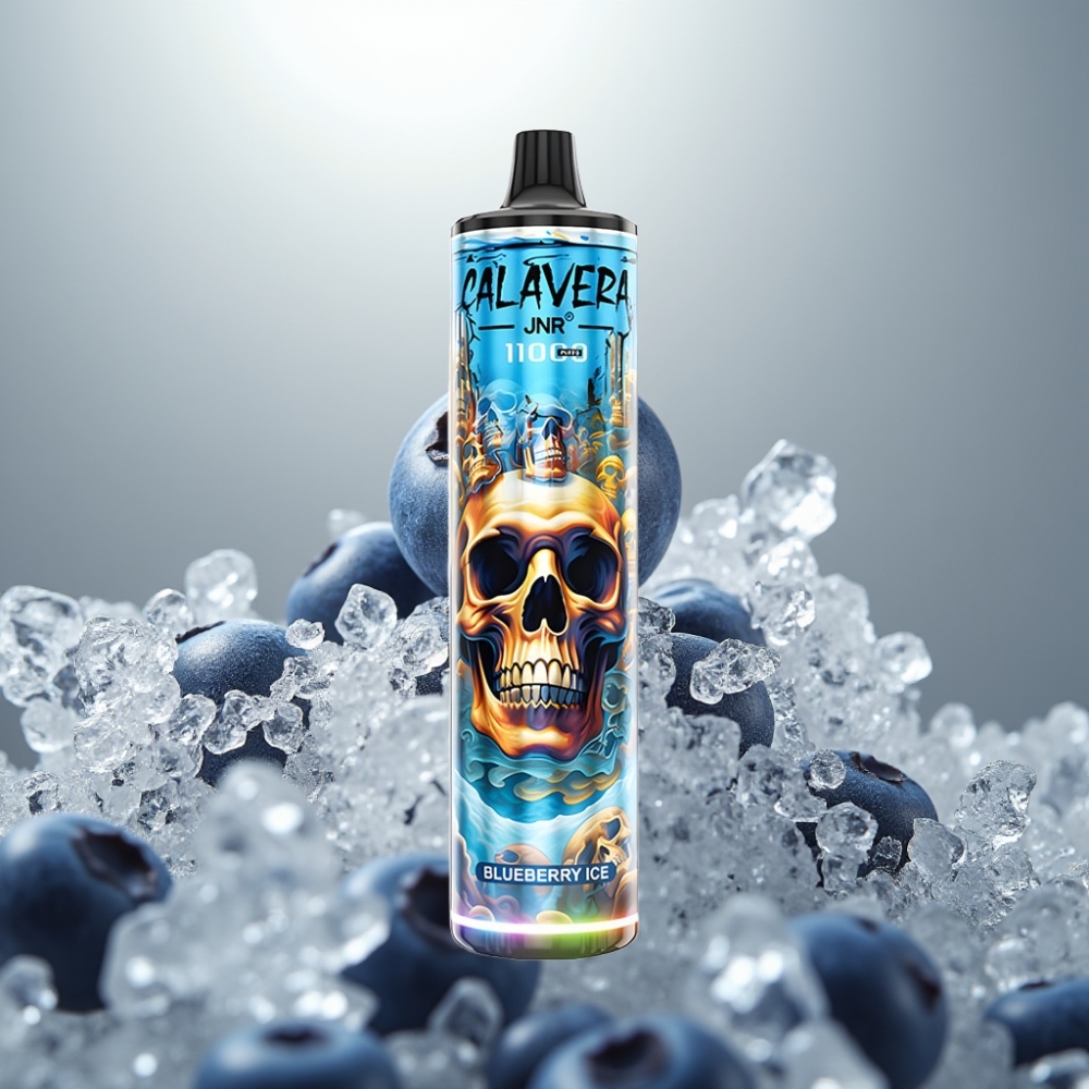 JNR Calavera 11000 Puff Type-C 850mAh 21ml Kékáfonya Jég