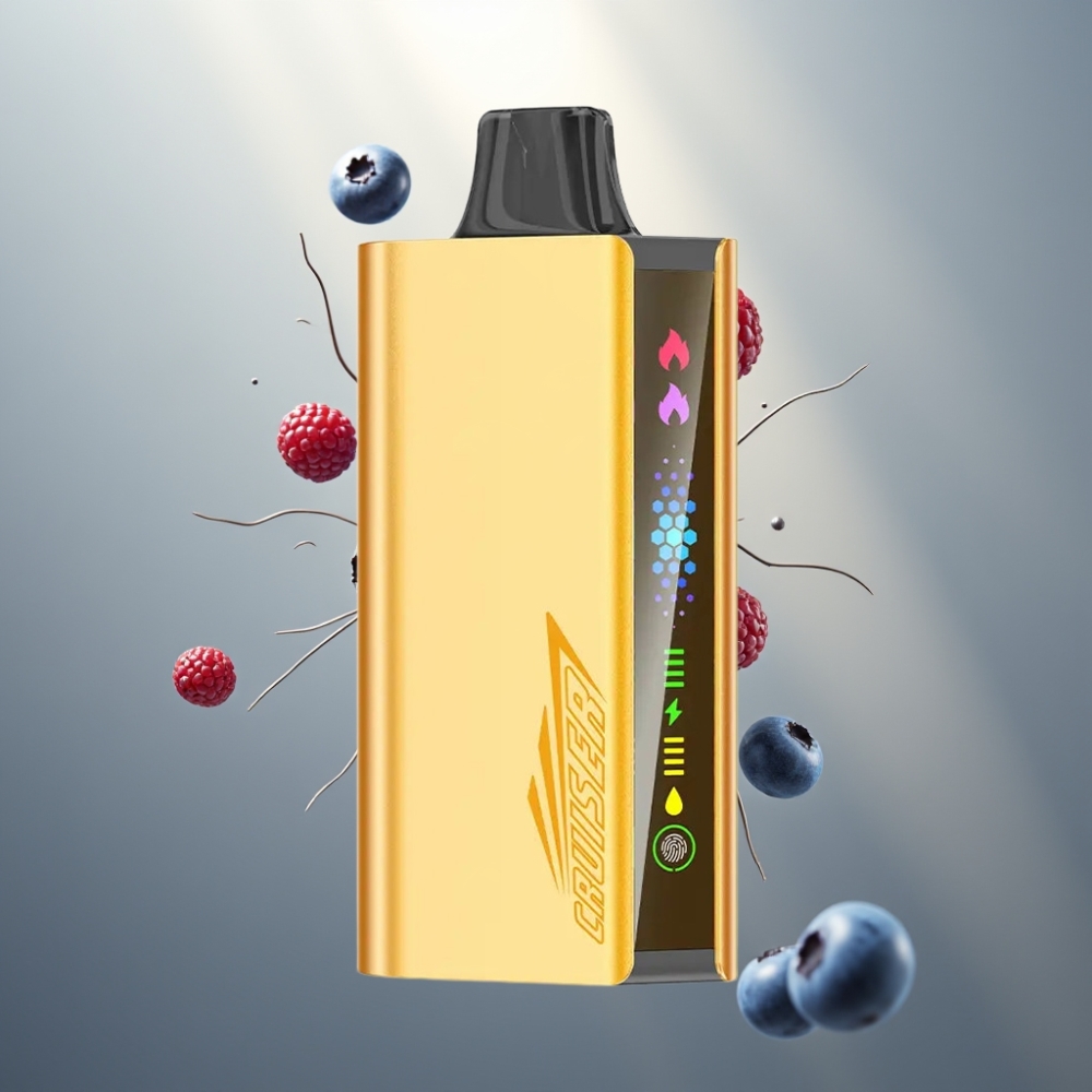 JNR Cruiser 12000 Puff Dual Mesh No-Charge Disposable Vape Blueberry Blast