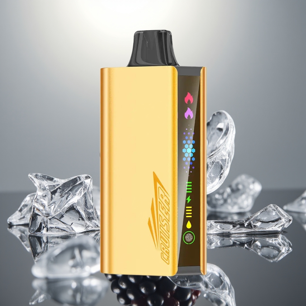 JNR Cruiser 12000 Puff No-Charge Dual Mesh Fém Testű Animációs Kijelzős