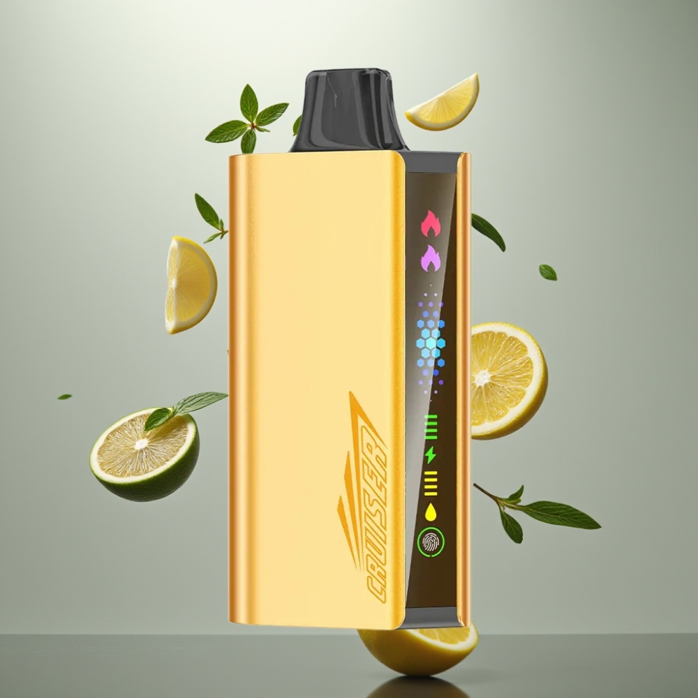 JNR Cruiser 12000 Puff No-Charge Teljes Fém Alumínium Test Animációs Kijelző