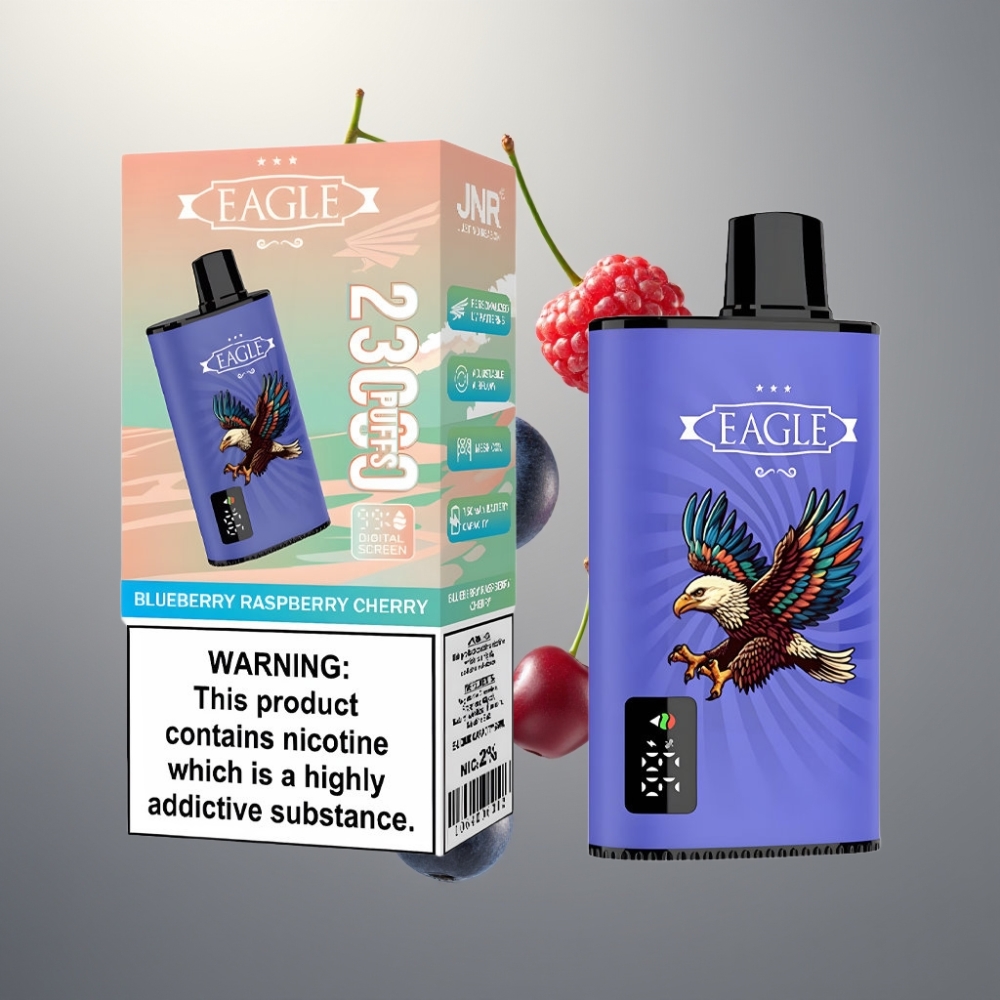 JNR EAGLE Smart 23000 Puff Digitális Kijelzős 1.0ohm Mesh Airflow Vape