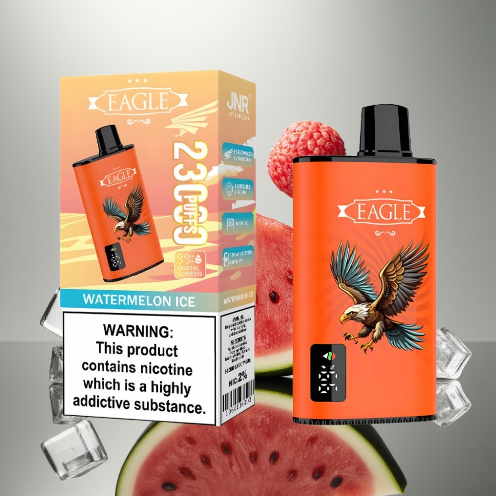 JNR EAGLE Smart 23000 Puffs Digitális Kijelző 1.0ohm Mesh Coil Type-C