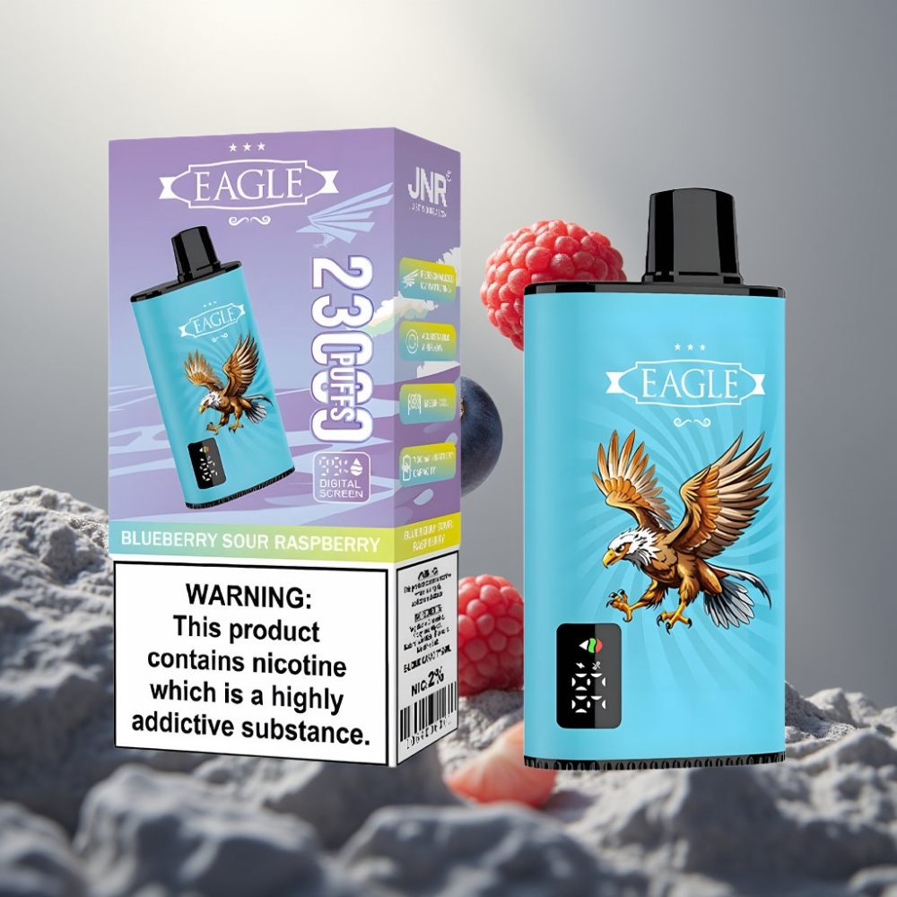 JNR EAGLE Smart 23000 Puffs Digitális Kijelző 25ml 1.0ohm Mesh