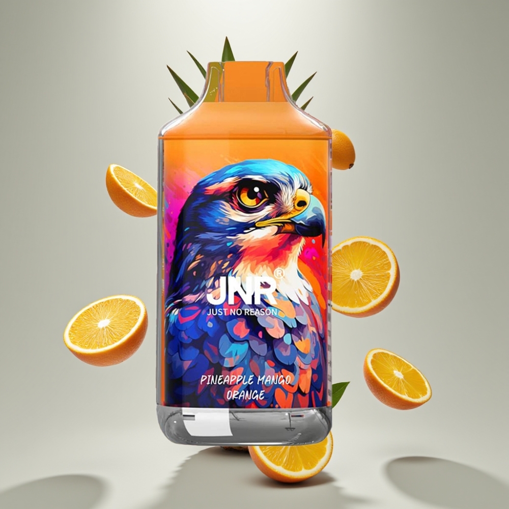 JNR Falcon 16000 Puff 850mAh 22ml Dual Mesh Type C Pineapple Mango Orange