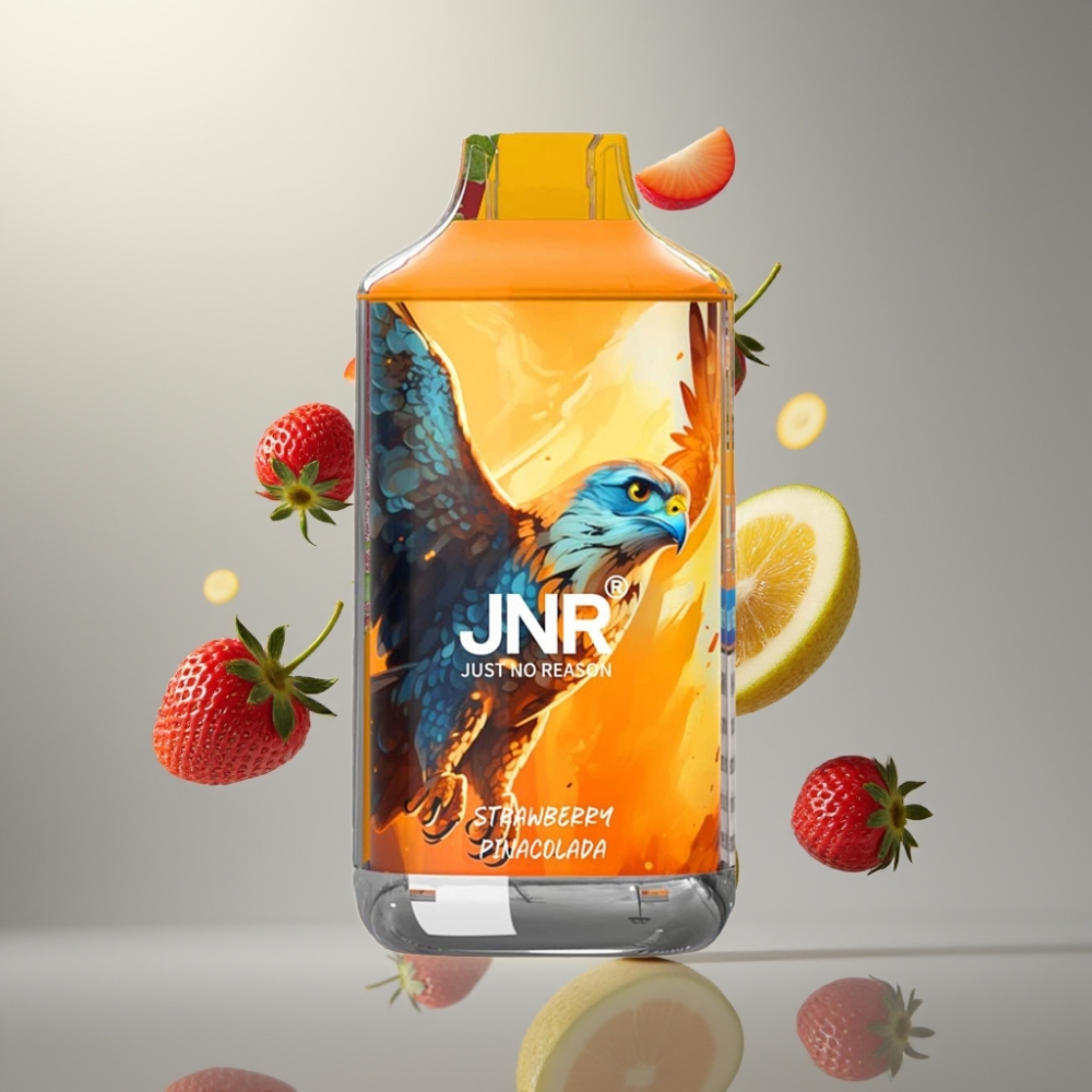 JNR Falcon 16000 Puffs 850 mAh Dual Mesh Type C Strawberry Pina Colada