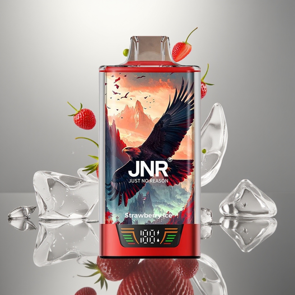 JNR Falcon Pro 28000 30ml 950mAh 5% Strawberry Ice vape supplier Hungary