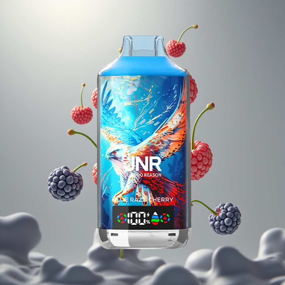 JNR Falcon X 18000 Puffs 24ml Dual Mesh Digital Type-C Kék Cseresznye