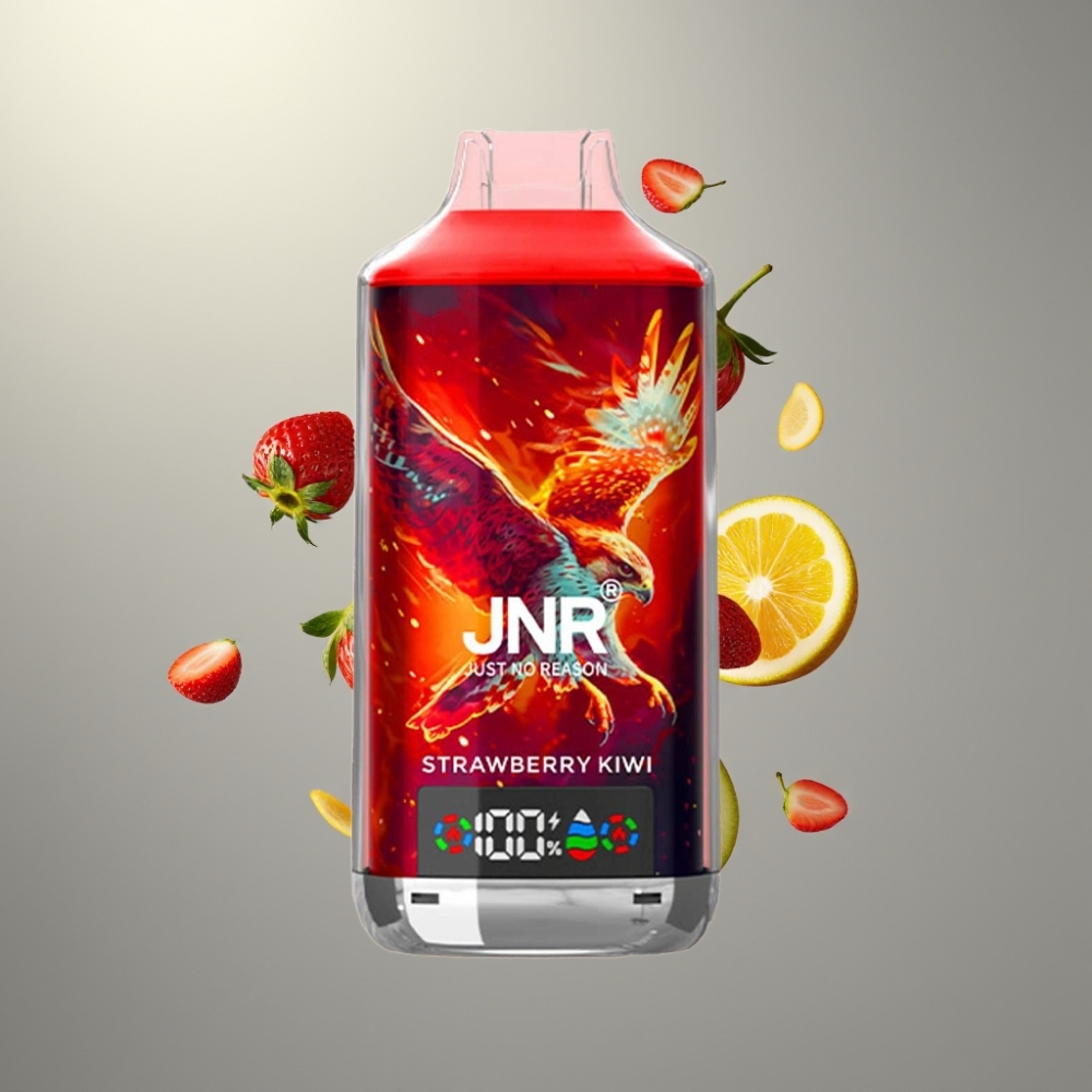 JNR Falcon X 18000 Puffs 750mAh Dual Mesh Strawberry Kiwi