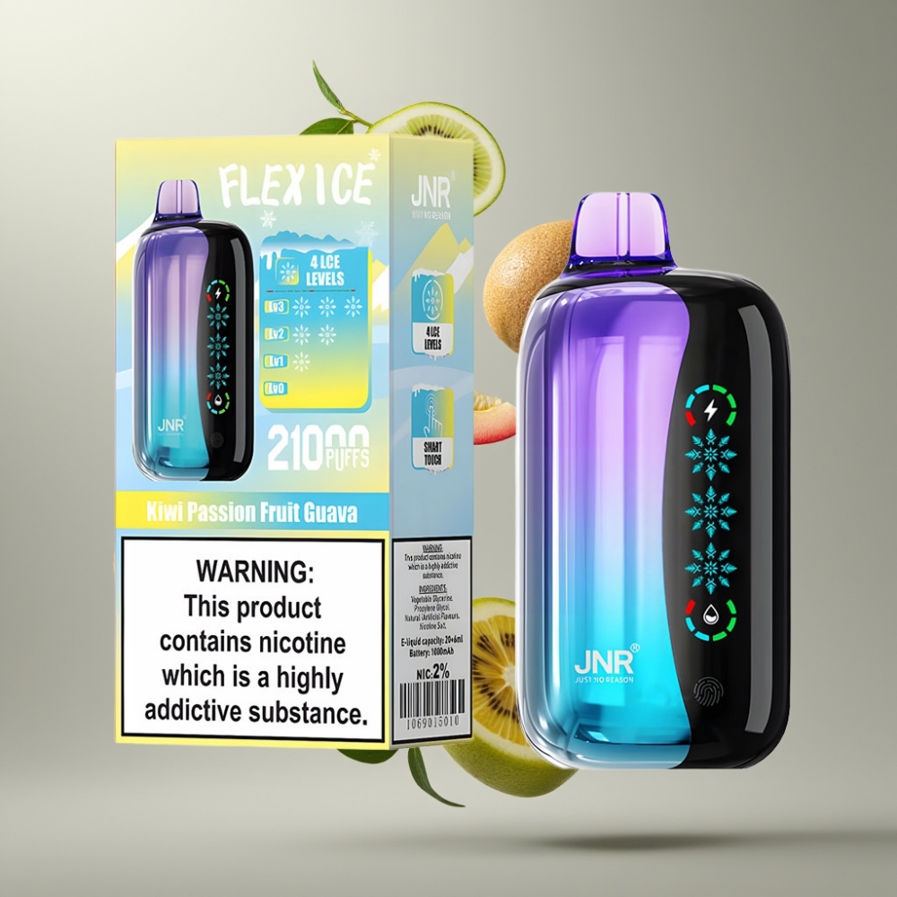 JNR Flex Ice 21000 Puff Jeges Szabályozható Kiwi Passion Fruit Guava