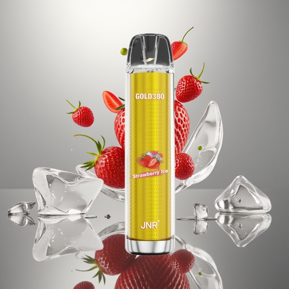 JNR Gold380 6000 Puff Első Dobozos E-Cigi 1500mAh 13ml Eperjég