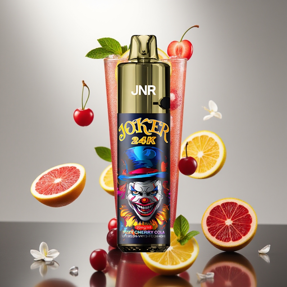 JNR Joker 24K Puffs Refillable Pod Típus-C Fizzy Cherry Cola