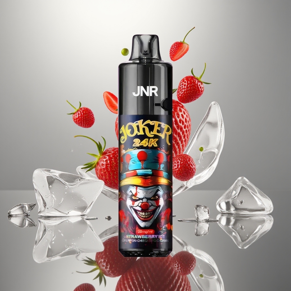JNR Joker 24K Puffs Újratölthető Pod Oldalsó Töltéssel és Légző Fény