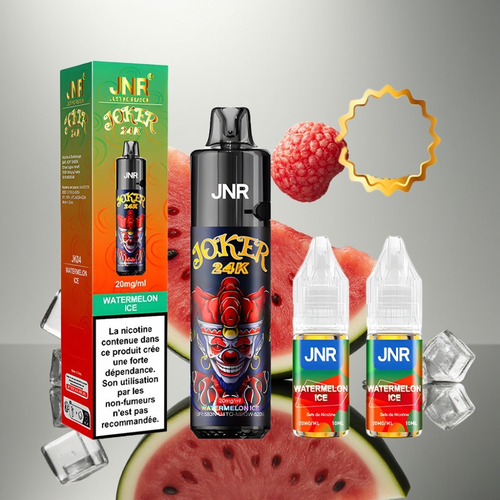 JNR Joker 24K Puffs Újratölthető Pod Oldalsó Töltéssel és Légzésvilágítással