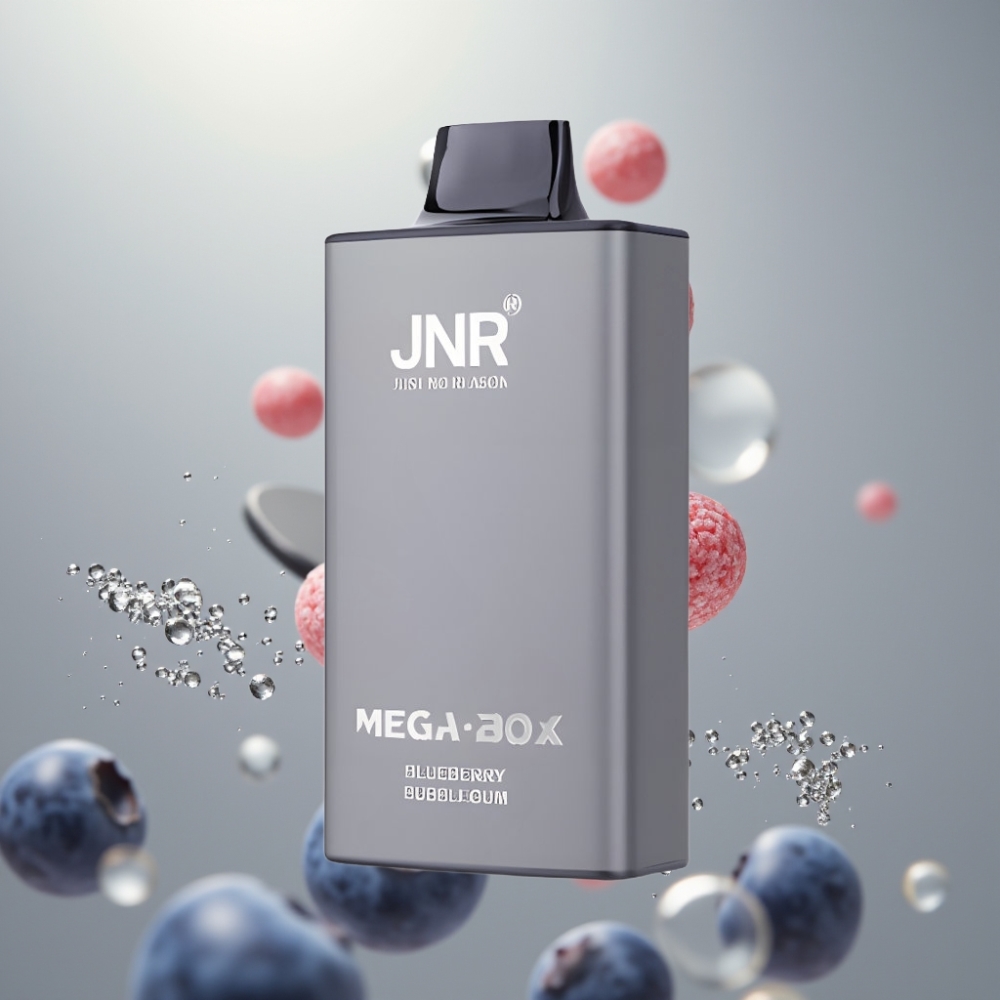 JNR Mega Box 25000 Böfögés 30ml Dual Mesh Típus-C Gyors Blueberry Bubblegum