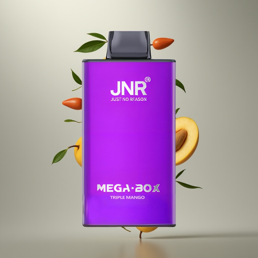 JNR Mega Box 25000 Puff Eldobható E-cigaretta Triple Mango, 30ml, 850mAh