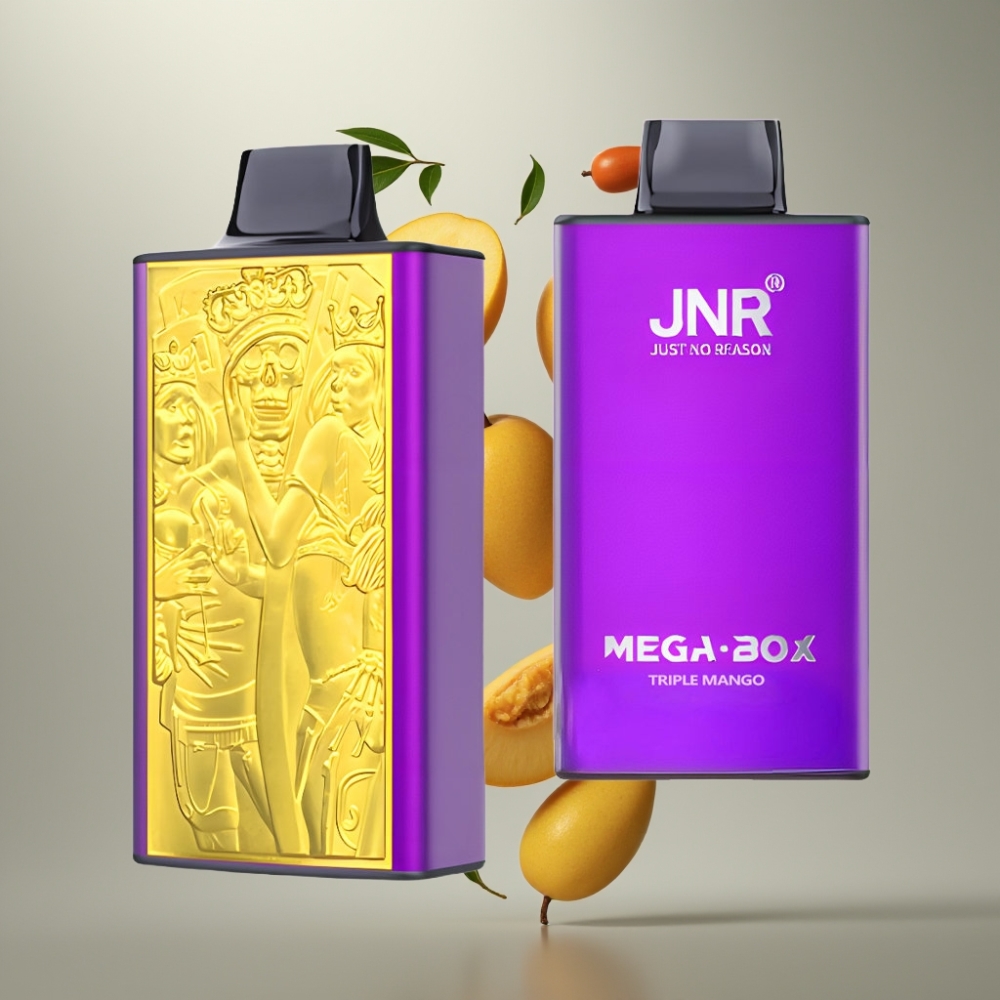 JNR Mega Box 25000 Puff Eldobható E-cigaretta Triple Mango, 30ml, 850mAh