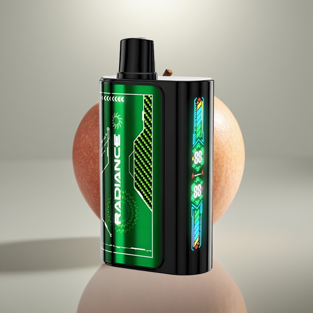 JNR Radiance 31000 Puff Okos Animációs Kijelző Dual Mesh Coil DOUBLE APPLE