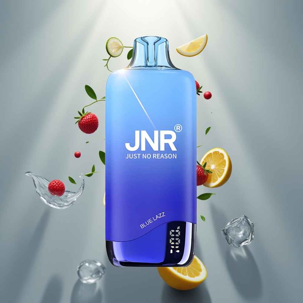 JNR Rainbow 10500 Puff 18ml Mesh Coil USB-C Kék Lazz