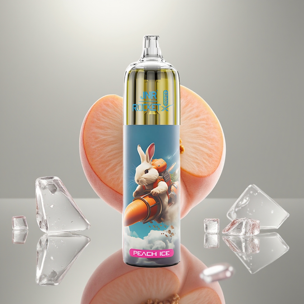 JNR Rocket-X 12400 Puff Adjustálegzű RGB Mesh Coil Disposable Vape