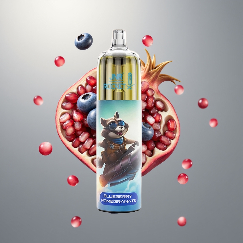 JNR Rocket-X 12400 Puffs Adjustálegzű RGB Lámpás Mesh Coil Disposable Vape