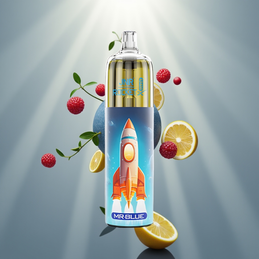 JNR Rocket-X 12400 Puffs Állítható Légáramlású RGB Mesh Tekercses Elfogyasztható Vape