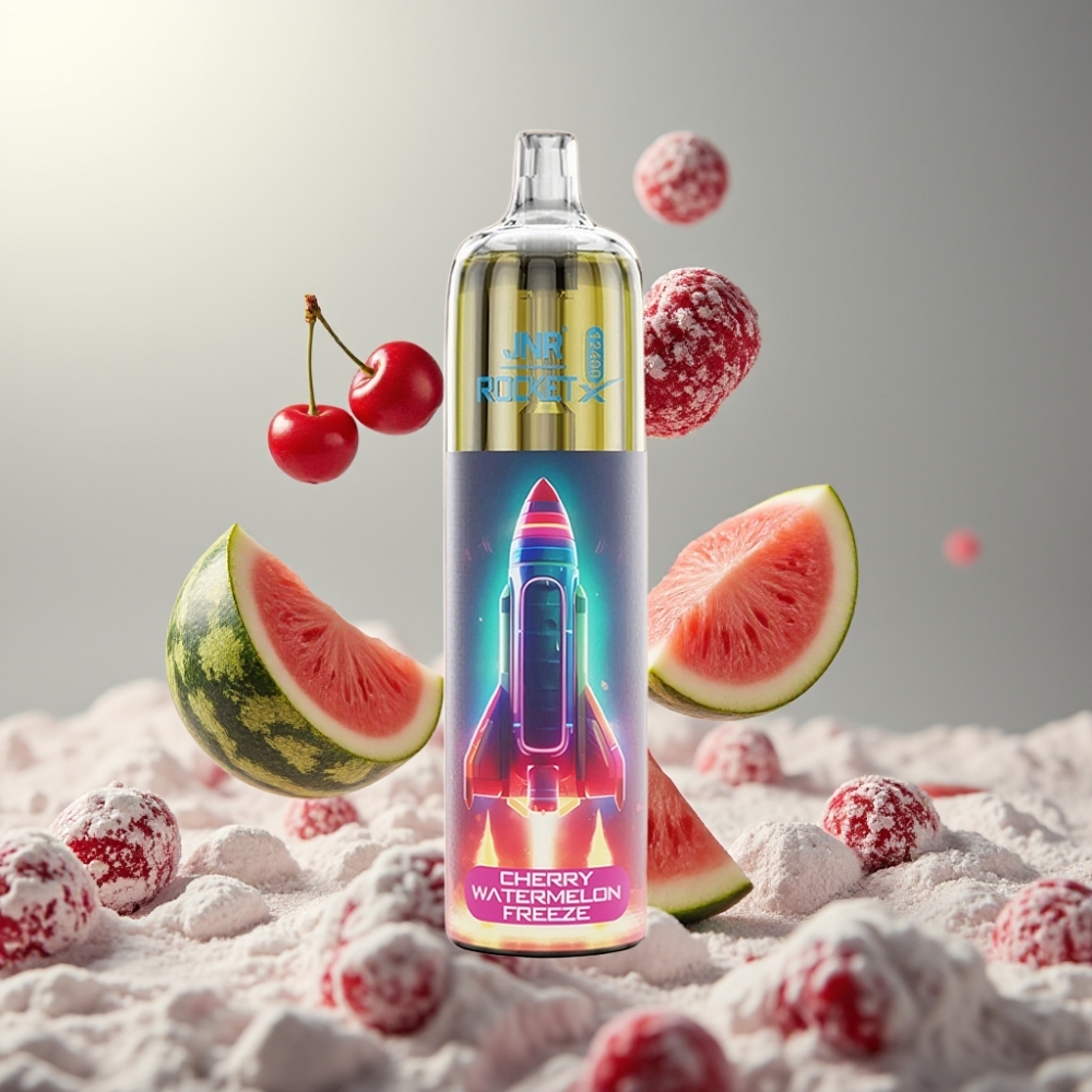 JNR Rocket-X 12400 Puffs Állítható Légáramlású RGB Világítású Mesh Coil