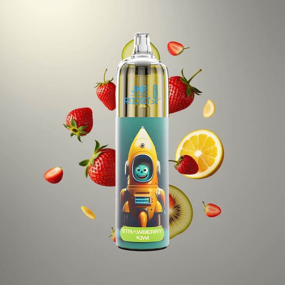 JNR Rocket-X 12400 Puffs Állítható Légáramlású RGB Világítású Mesh Coil-es E-liquides Vape