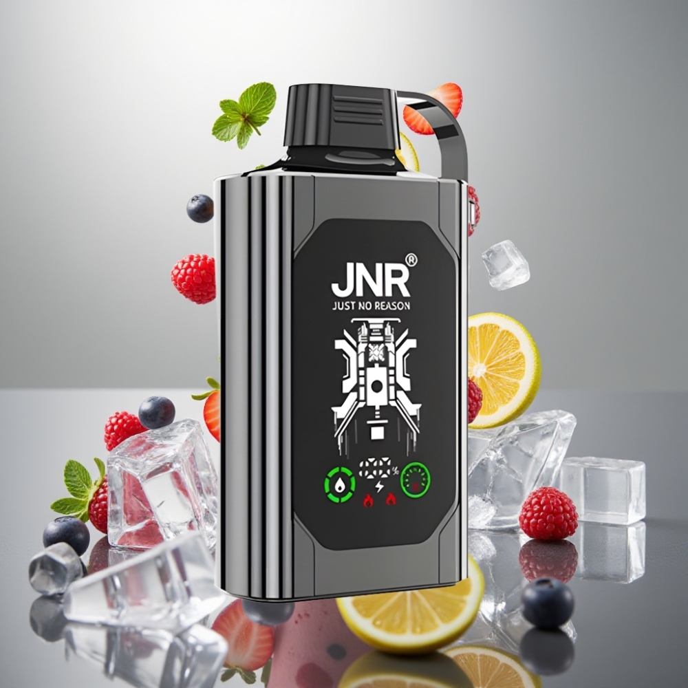 JNR Shisha Hookah Box 20500 Puffs HD Display Dual Mesh Coil Type-C Vegyes Bogyó Jég