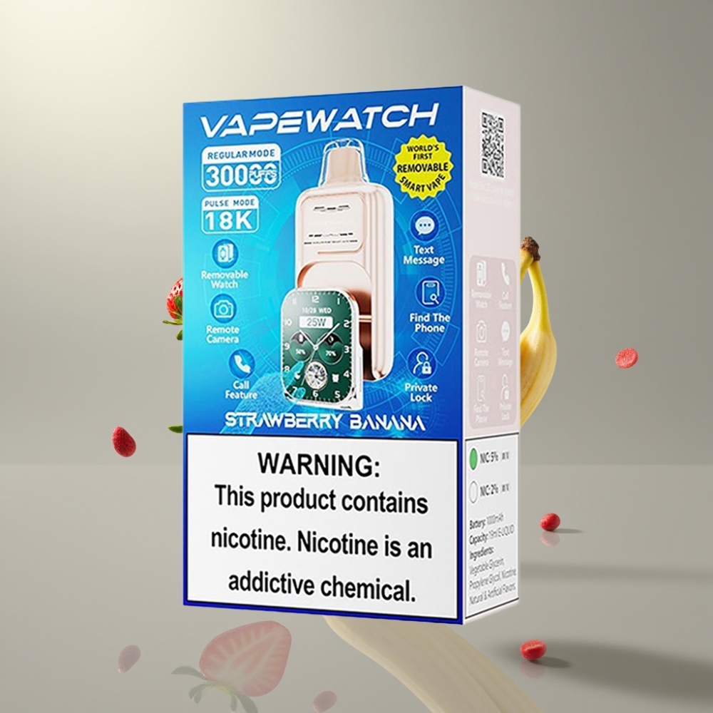 JNR VapeWatch 30000 Puffs 1000mAh 19mL 5% Epejő Almalma